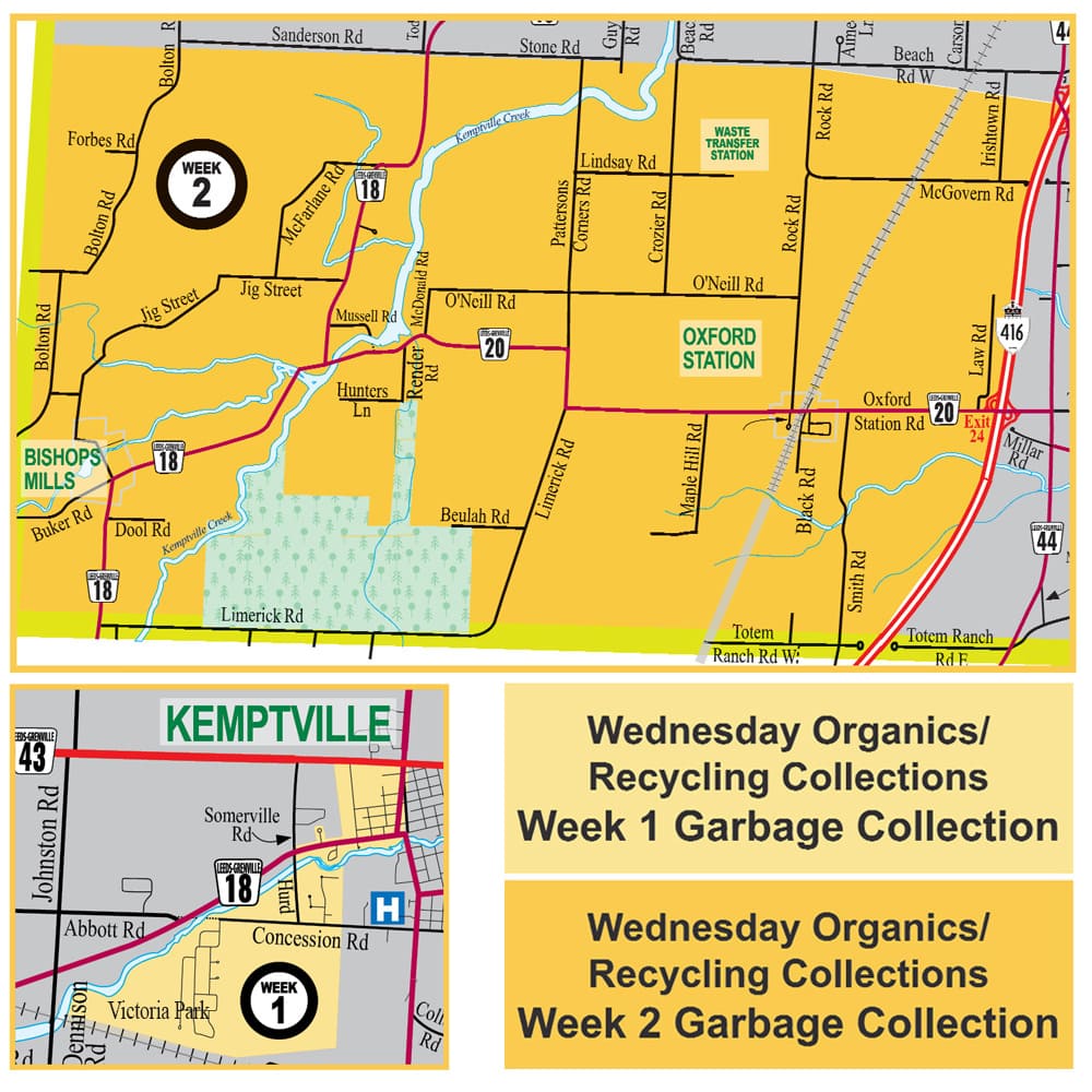 Map of Wednesday Collection