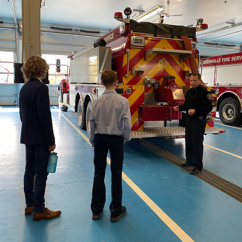 Tour of the Fire Hall
