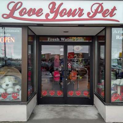 entrance to love your pet