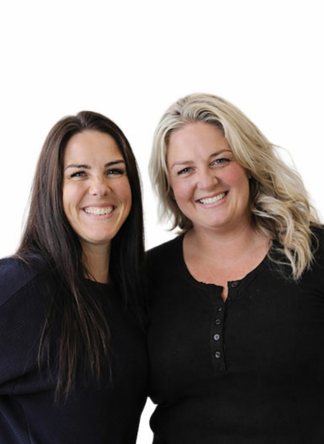 Deb Driscoll and Jaime Peca