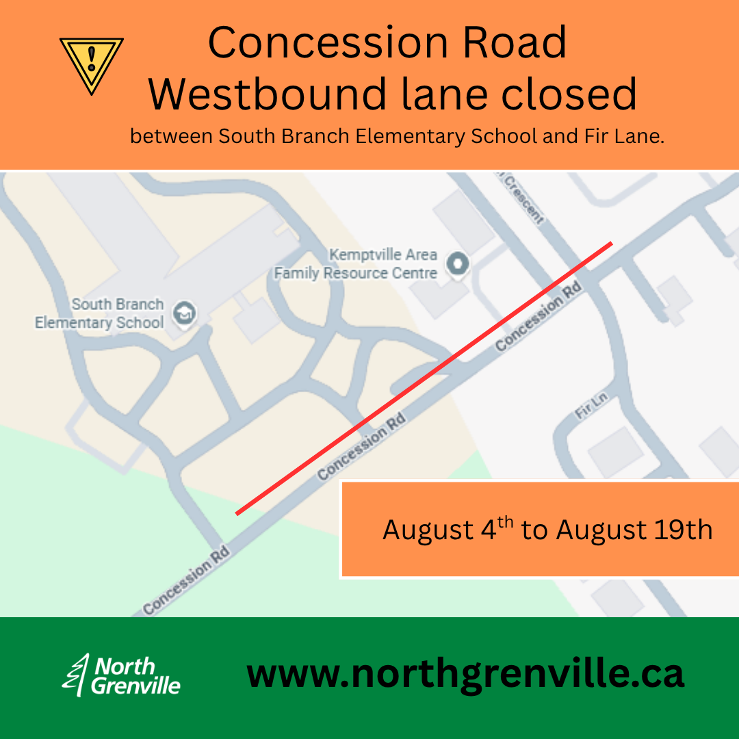map of Concession Road