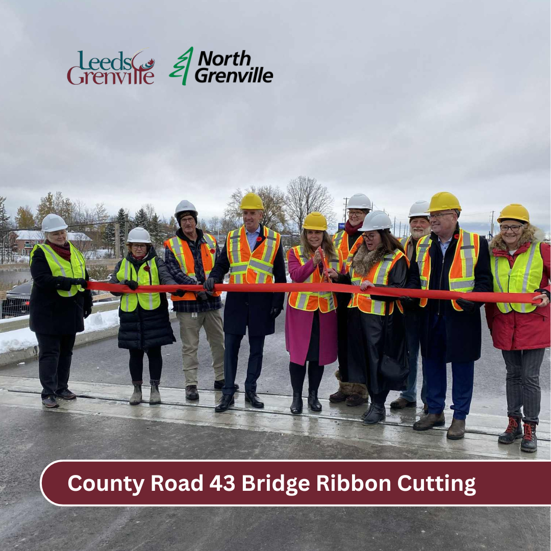 County Road 43 Bridge – A Major Milestone for Kemptville and the Region 