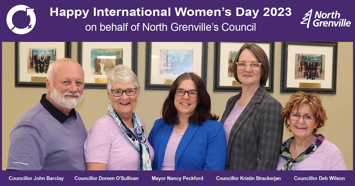 North Grenville Celebrates International Women’s Day