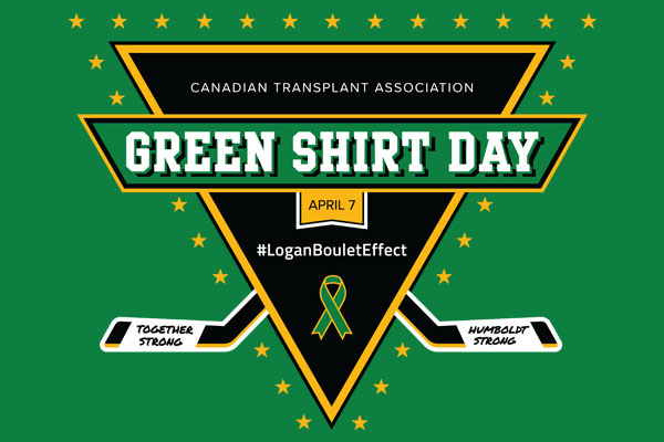 Register to Be a Donor – in Honour of Green Shirt Day 