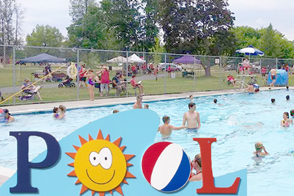 kids playing in Kemptville Pool 