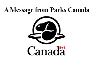 A message from Parks Canada