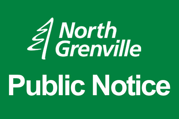 Public Notice from North Grenville