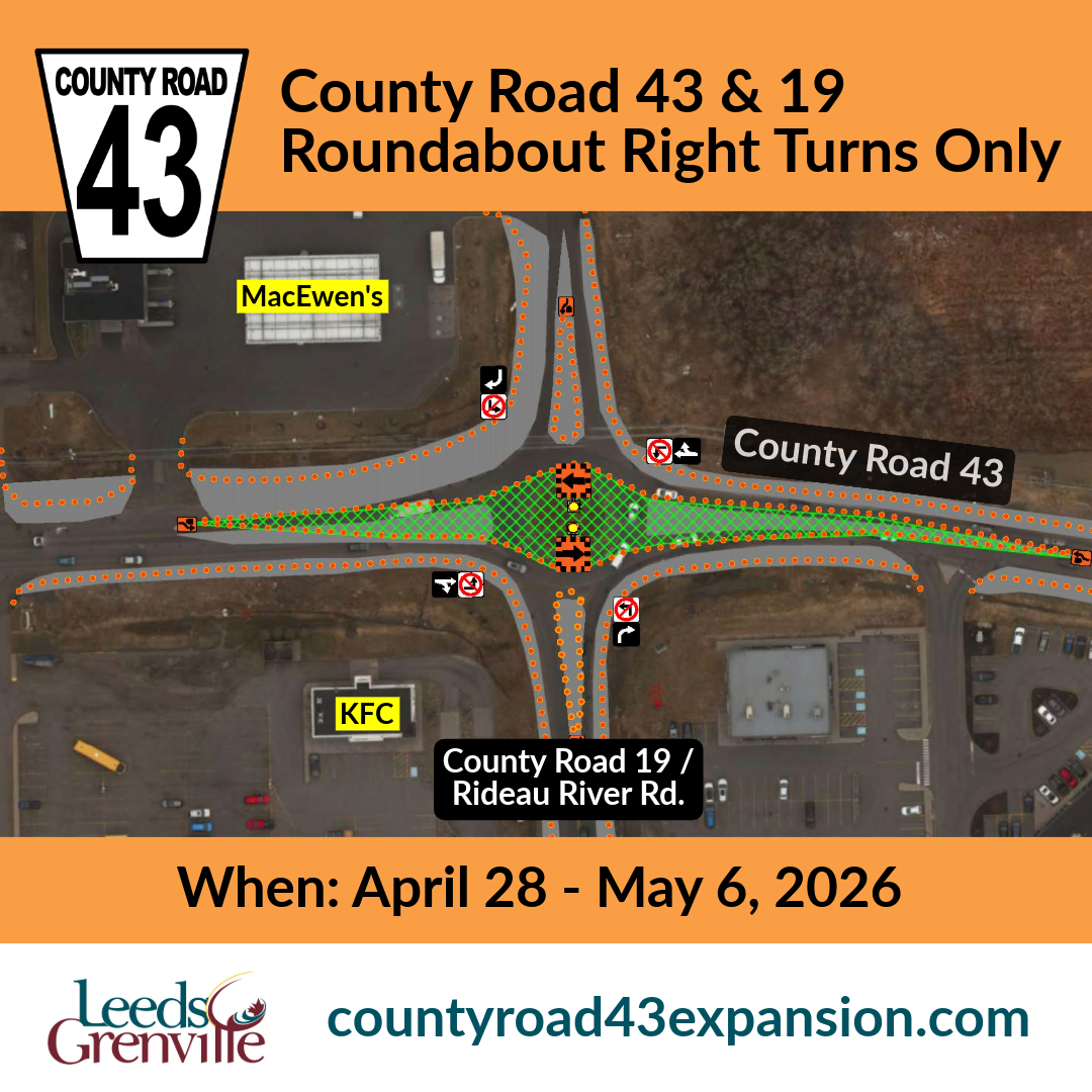 County Road 43 and 19