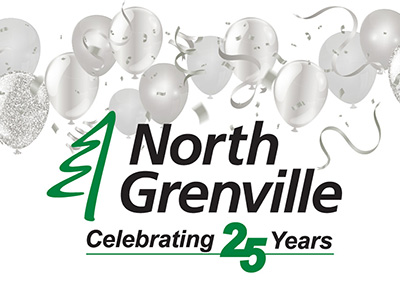North Grenville Logo celebrating 25 years
