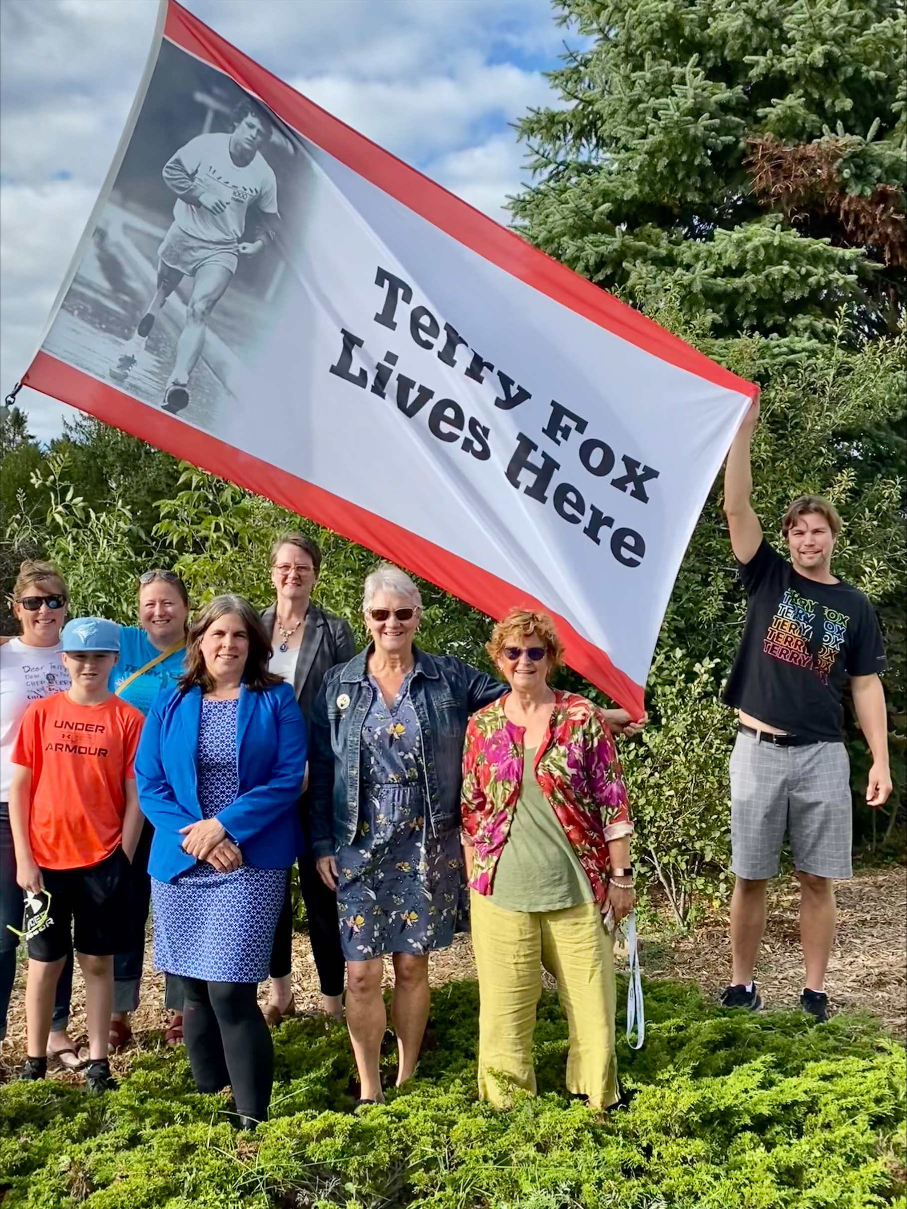 Terry Fox Flag Raising 2023