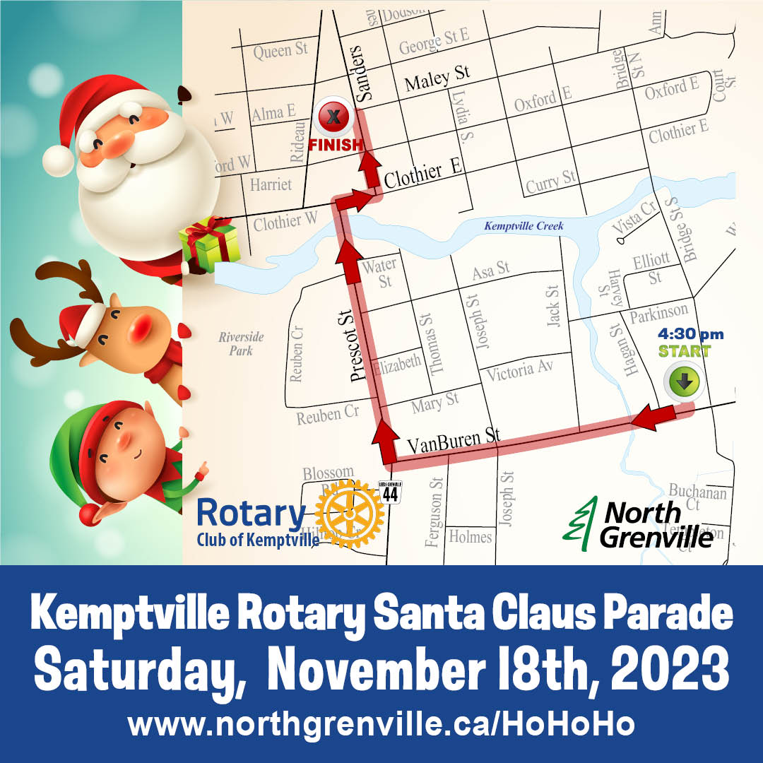 2023 Parade Route Square Graphic
