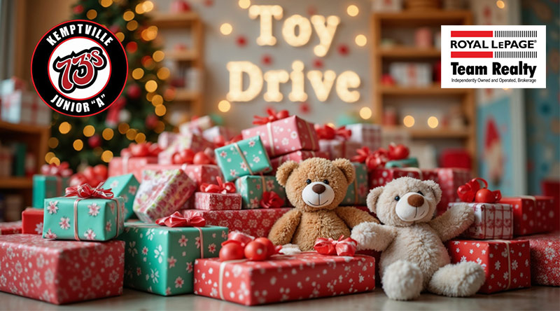 Kemptville 73's Hockey Game + Toy Drive