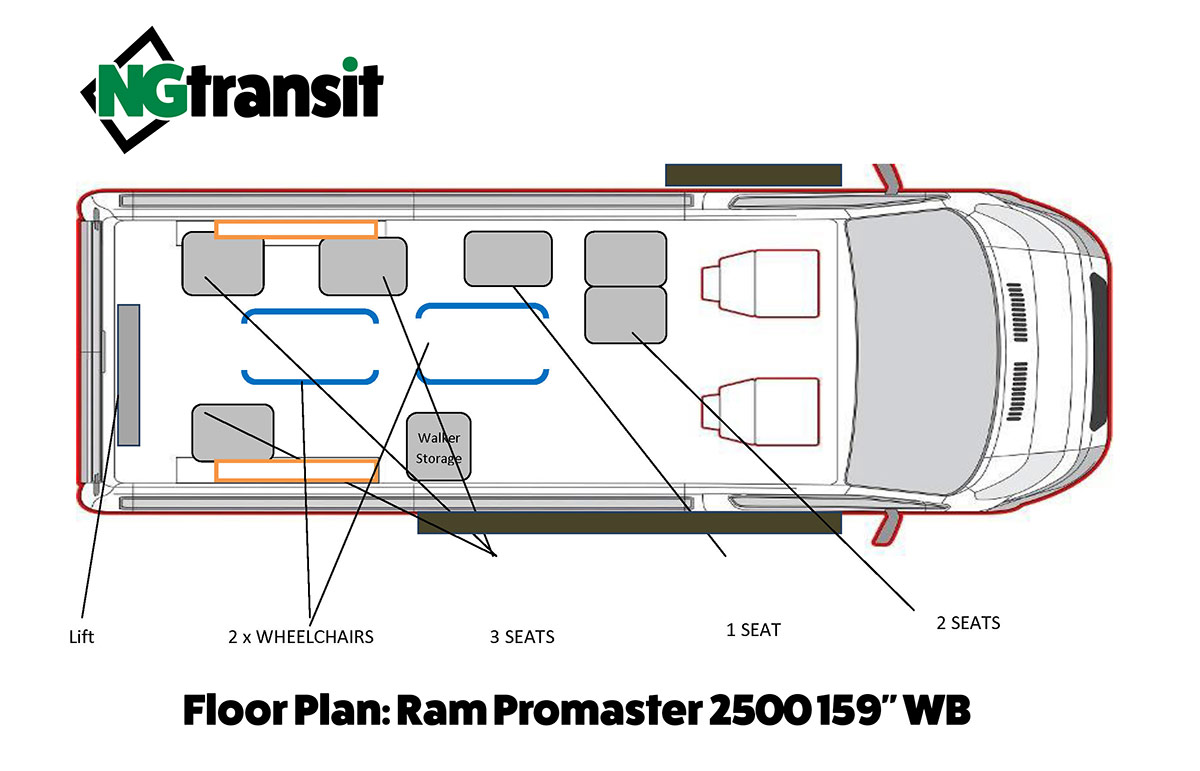 NGtransit bus floorplan